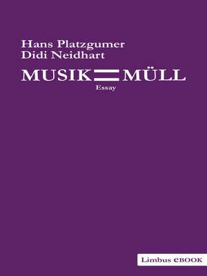 cover image of Musik ist Müll